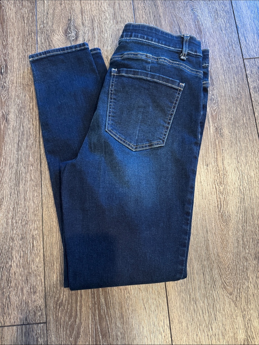 White House Black Market Dark Blue Skinny Jeans
